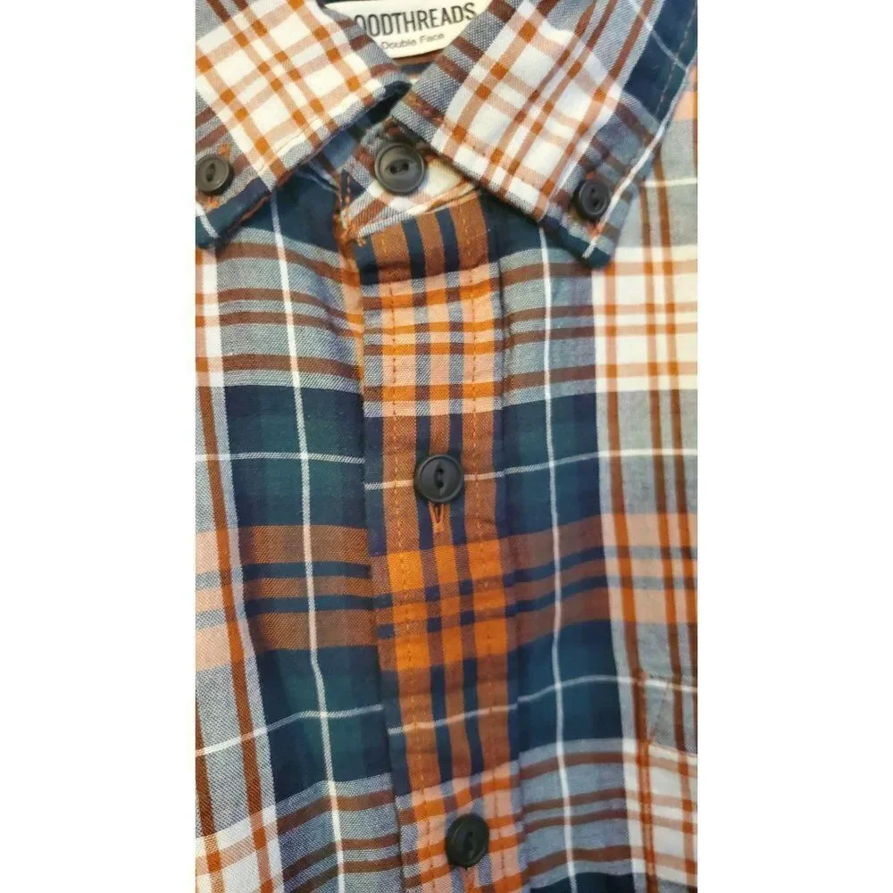 Goodthreads Double Face Slim Button Up - Picture 3 of 9
